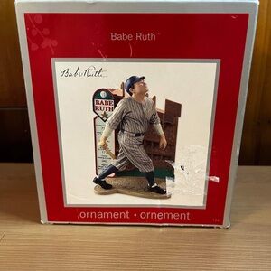 RARE BABE RUTH AMERICAN GREETINGS HEIRLOOM ORNAMENT IN BOX